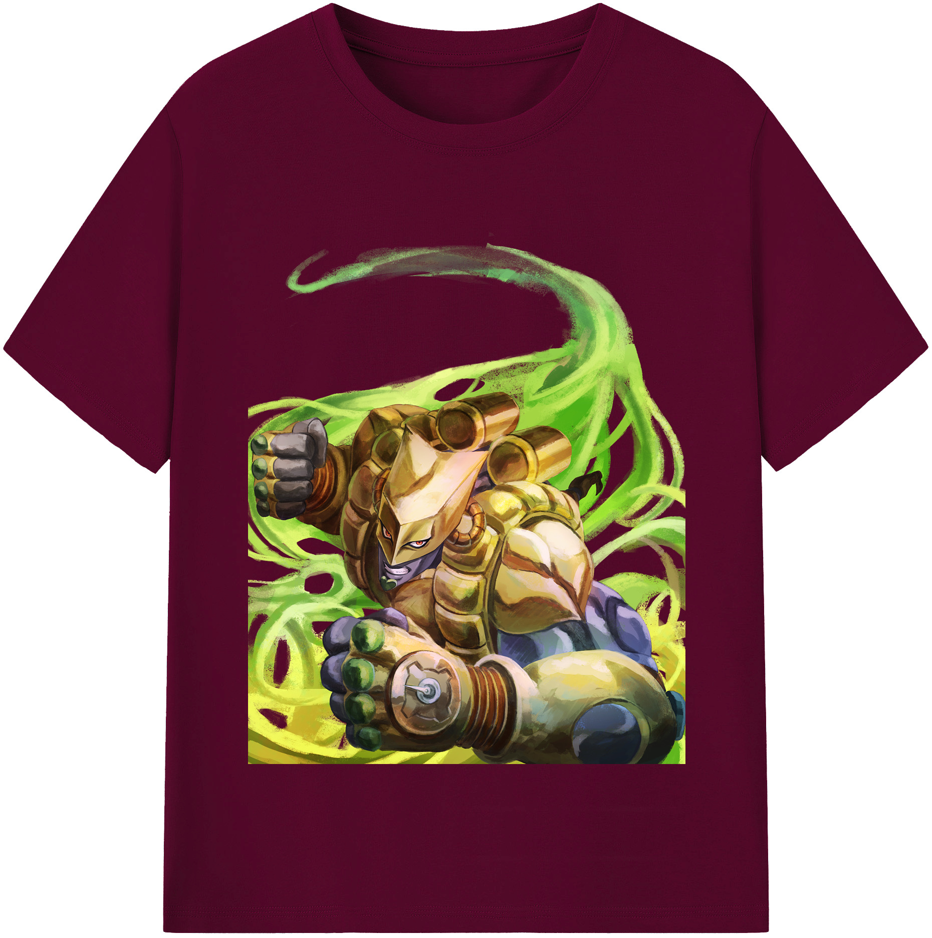 （画像用） ジョジョの奇妙な冒険 ディオ?ブランドー JoJo's Bizarre Adventure Dio Brando レディースカジュアルプリントTシャツ（綿100％）